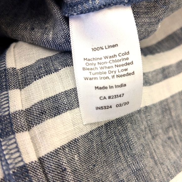 TALBOTS Linen Maxi Dress - Picture 8 of 9